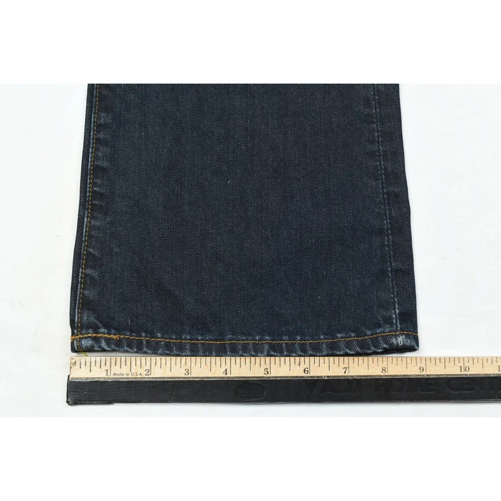 GAP 1969 Boot Cut Jeans Mens 30x30 Blue Dark Wash Relaxed Fit Cotton Denim